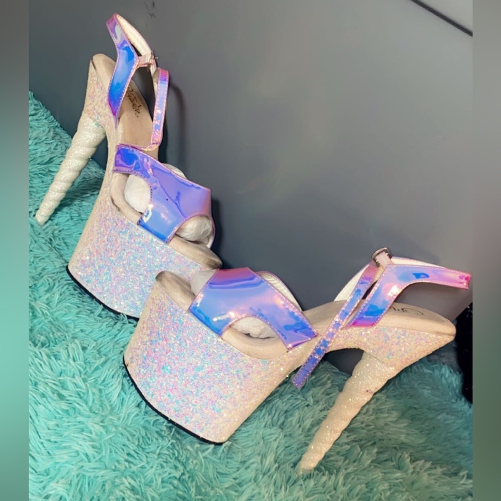 Pleaser platform heels size 10